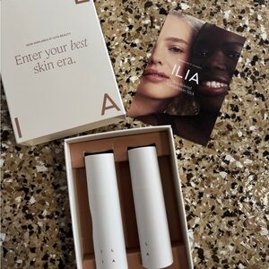 ILIA Skin Rewind Complexion Stick Duo - Poplar and Bamboo